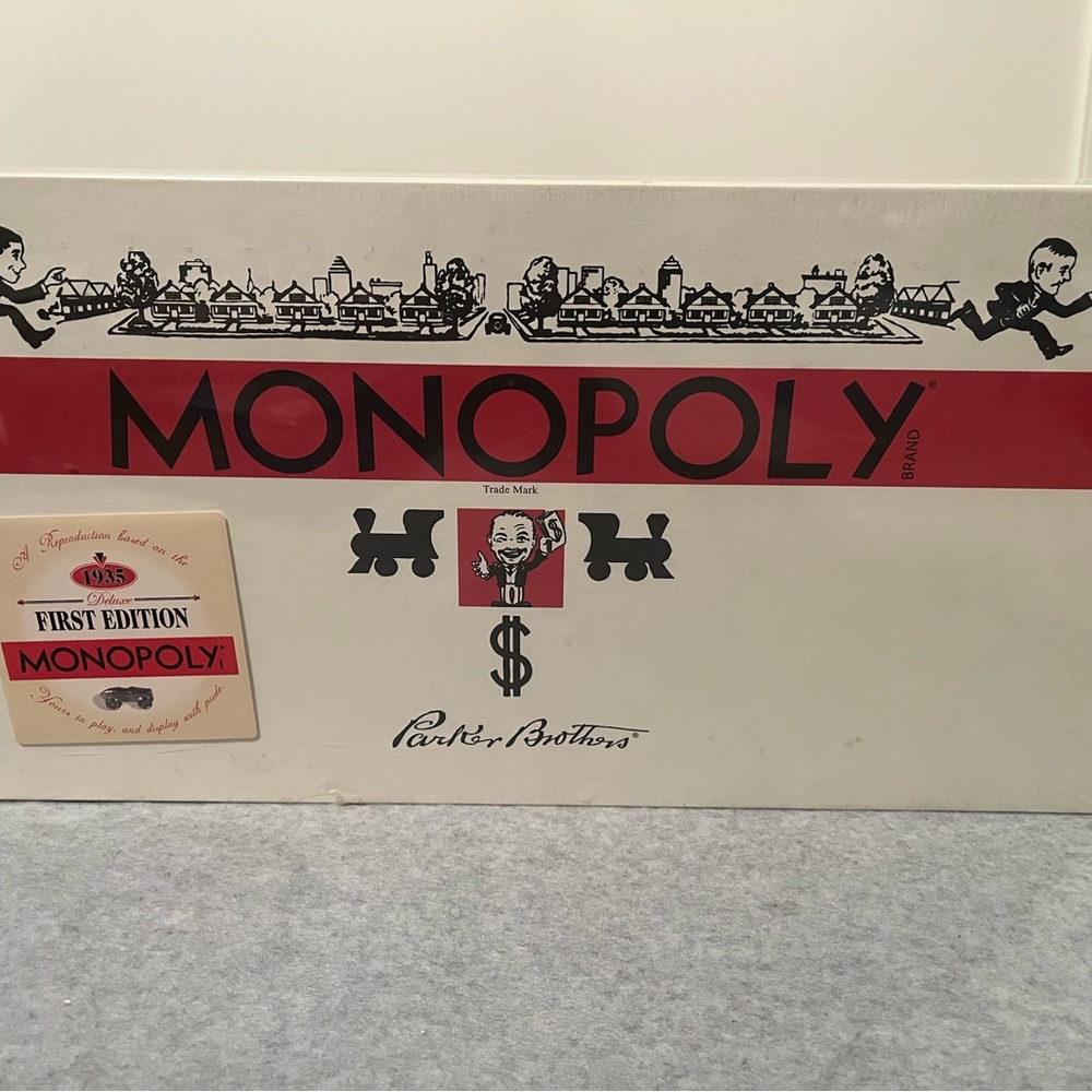 NWT Monopoly Retro First Edition Board Game
